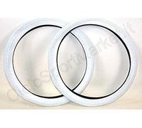 KENDA CICLOSPORTMARKET 2 x Copertone 20 X 1.75 Bianco Bicicletta GRAZIELLA/BMX/Bambino Misura 20" - Consegna 24-48 Ore