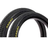 Kenda K1040 BMX - Set di pneumatici 20 x 2,25 pollici - circa 890 g - Copertoni in filo - Profilo ampio - Park & Street - Nero - 1 paio