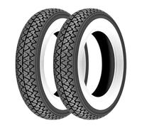KENDA K333 FASCIA/BIANCA 3.50-10 COPPIA GOMME PNEUMATICI VESPA PX 125 /150 /200