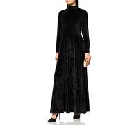 KENDALL & KYLIE K&K W Maxi Velvet Flare Dress KKW353010 Vestito da Cocktail, Black, Small (Pacco da 8) Womens