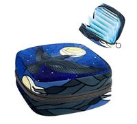 Kendo - Borsa per assorbenti igienici, borsa per il primo ciclo mestruale della marina giapponese, per ragazze e donne, per coppette mestruali femminili, Multicolore 7, 4.7x6.6x6.6 in/12x17x17 cm
