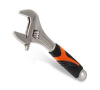 Kendo Chiave forcella, 200 mm, portata massima 30 mm, utensile inglese con impugnatura a 2 componenti, chiave inglese con testa angolata