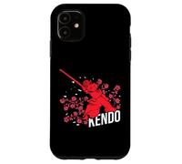 Kendo combattimento con la spada giapponese Kenjutsu Samurai Custodia per iPhone 11