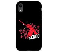 Kendo combattimento con la spada giapponese Kenjutsu Samurai Custodia per iPhone XR