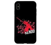 Kendo combattimento con la spada giapponese Kenjutsu Samurai Custodia per iPhone XS Max