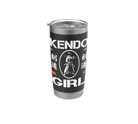 Kendo Girl: la strada della spada dal design elegante! Bicchiere termico in acciaio inox doppia parete