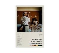 Kendrick Lamar Mr. Morale & The Big Steppers - Poster Con Copertina di Album, Rapper, Su Tela, Decorazione Artistica da Parete per Soggiorno, Camera da Letto, Senza Cornice