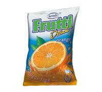 KENDY, Frutti, Aromatizzatore d'acqua senza zucchero, Preparato in polvere per bevanda istantanea, zero calorie (Arancia)