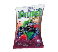 KENDY, Frutti, Aromatizzatore d'acqua senza zucchero, Preparato in polvere per bevanda istantanea, zero calorie, 32 bustine al gusto Frutti di Bosco