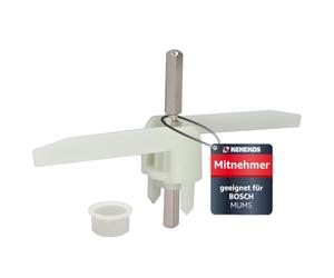 Kenekos - 1 driver compatibile con Bosch MUM 5, MUMS MUMV MUZ5, HomeProfessional Exclusiv, VeggieLove, 155 mm, ricambio per 00630760, 00621923 robot da cucina, lama per affettatrice continua