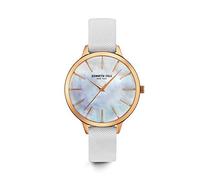Keneth Cole Femme Uhr Analogique QUARTZ mit Cuir Armband KC15056001