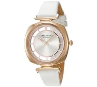 Keneth Cole Femme Uhr Analogique QUARTZ mit Cuir Armband KC15108003