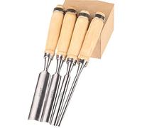 kengbi Scalpelli di Materiali di Alta qualità Legno in Legno Intaglio 4pcs in Legno Gomma Gomma Scultura Scultura Artigianato Artista Artista Artista Carpentiere Chip Carpenteria mortasa