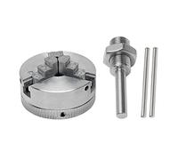 kengbi Tornio di Alta precisione Chuck Mini mandrino di tornio a 3 mascelle in Lega di Zinco con Grande Gamma di serraggio in Accessori per Macchine Utensili per Trapano Elettrico (Color : A)