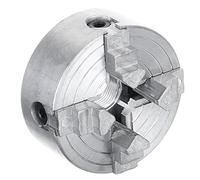 kengbi Tornio di Alta precisione Chuck Z011A 4 mascella con mandrino per Metallo Mini tornio M12 Filetto 1.8~56mm / 12~65mm Mini Colletto Accessorio tornio