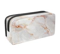 KengjuTesu Astuccio impermeabile con cerniera, astuccio per matite con cerniera, astuccio per penne magritte blu per forniture per ufficio organizer per cancelleria per adolescenti ragazze studenti
