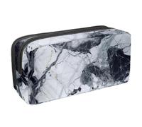 KengjuTesu Astuccio impermeabile con cerniera, astuccio per matite con cerniera, astuccio per penne magritte blu per forniture per ufficio organizer per cancelleria per adolescenti ragazze studenti