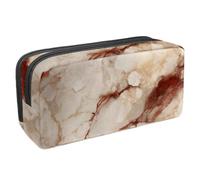 KengjuTesu Astuccio impermeabile con cerniera, astuccio per matite con cerniera, astuccio per penne magritte blu per forniture per ufficio organizer per cancelleria per adolescenti ragazze studenti