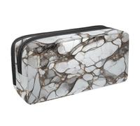 KengjuTesu Astuccio impermeabile con cerniera, astuccio per matite con cerniera, astuccio per penne magritte blu per forniture per ufficio organizer per cancelleria per adolescenti ragazze studenti