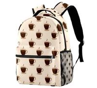 KengjuTesu Campus Zaino da viaggio Happy Pigs Family School Backpack Bookbag con portabottiglie per ragazze e ragazzi, Multicolore 5., Taglia unica