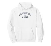 Kennebunkport Maine - Abbigliamento retrò del New England sulla Costa Felpa con Cappuccio