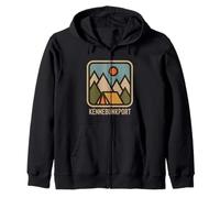 Kennebunkport Maine Nature Vacation New England Souvenir Felpa con Cappuccio
