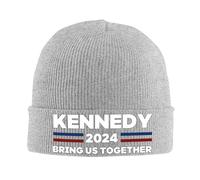 Kennedy 2024 Bring Us Together Berretto Sci Morbido Berretto Lavorato Traspirante Inverno Cappelli per Uomini Motociclismo Arrampicata