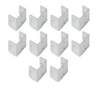 Kennel Clamps, U-Shape Clamp Staffe, 32 mm/35 mm, Rust-Proof Multi Angle Fixing Bracket, Compact Ideal for Garden Partition, orticolturale, Woodworking, Farm, Strong, Adjustable