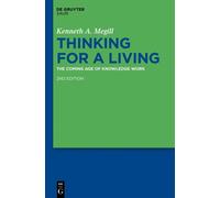 Kenneth A. Megill Thinking for a Living (Copertina rigida)