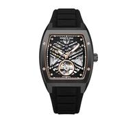 Kenneth Cole - Automatic watch Automatic Silicon Curve - Automatic movimento dell'orologio - Spessore della cassa: 13.2 mm - Larghezza della cassa: 40 mm - Acciaio inossidabile - Black - 3 ATM