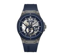Kenneth Cole - Automatic watch Automatic Silicon Round - Automatic movimento dell'orologio - Spessore della cassa: 12 mm - Larghezza della cassa: 43 mm - Acciaio inossidabile - Dark Blue - 3 ATM
