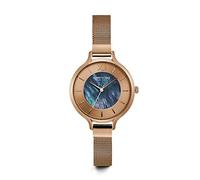 Kenneth Cole Bracciale a maglie in acciaio inossidabile quadrante argentato New york KC15187001
