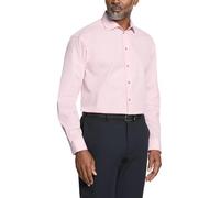 Kenneth Cole Dress Shirt Regular Fit Solid Camicia Elegante, Rosa, 38 cm-39 cm Collo 86 cm-89 cm Manica Uomo