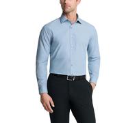 Kenneth Cole Dress Shirt Slim Fit Solid Camicia Elegante, Blu Cadet, 43 cm-44 cm Collo 91 cm-94 cm Manica Uomo