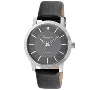 Kenneth Cole KC1986 Orologio Da Uomo In Pelle Nera Con Diamante Al Quarzo