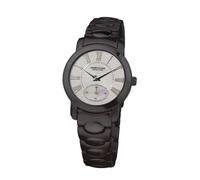 Kenneth Cole KC4587 Reaction - Orologio da donna con placcatura ionica, Nero/argento, Cinturino