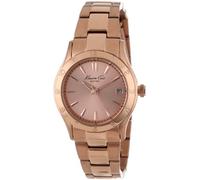Kenneth Cole KC4931 - Orologio da polso da donna, cinturino in acciaio inox colore oro rosa