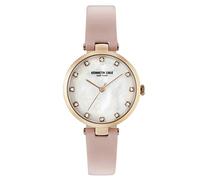 Kenneth Cole New York KC50257005 - Orologio da polso da donna, analogico, al quarzo, in pelle, Lo stile dell'orologio può essere descritto come "elegante e minimalista", caratterizzato da una cassa in