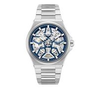 Kenneth Cole New York Orologio Automatico Uomo, Blu - Acciaio inossidabile, Mens Standard, Automatico