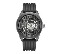 Kenneth Cole New York Orologio Automatico Uomo, Nero - Silicone, Mens Standard, Automatico