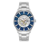 Kenneth Cole New York Orologio di lusso da uomo, movimento automatico, resistente all'acqua, design sofisticato ed elegante, Blu, moderno