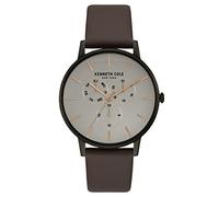 Kenneth Cole Orologio Analogico Quarzo Uomo con Cinturino in Pelle KC50008002