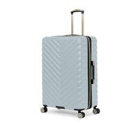 Kenneth Cole REACTION Bagaglio espandibile Madison Square Hardside Chevron da donna, Ardesia, 2-Piece Set (20" & 28"), Bagaglio espandibile Madison Square Hardside Chevron da
