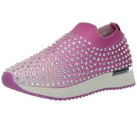 Kenneth Cole REACTION Cameron Jewel Jogger Sneaker, Nero, 42, Pansy Ombre Knit, 36 EU Larga