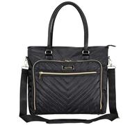Kenneth Cole Reaction Chelsea Chevron-Borsa da Donna Trapuntata per Computer Portatile e Tablet da 15", Laptop Unisex-Adulto, Tote