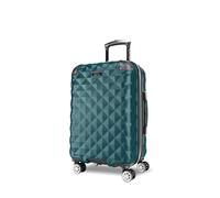 Kenneth Cole REACTION Diamond Tower - Set di bagagli leggeri, hardside, espandibili, 8 rotelle, colore: verde scuro