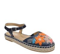 Kenneth Cole Reaction Donna Elmar, Rafia Navy, 38.5 EU