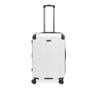 Kenneth Cole Reaction Flying Axis Collection - Valigia trolley a 8 ruote espandibile, leggera, rigida, Bianco Cocco, 20-Inch Carry On, Flying Axis Collection - Valigia trolley a 8 ruote espandibile,
