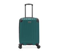Kenneth Cole REACTION Flying Axis Collection - Valigia trolley a 8 ruote espandibile, leggero, Hardside, colore: Turchese mezzanotte, bagaglio a mano da 20 pollici, collezione Flying Axis Collection