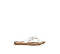 Kenneth Cole REACTION Glam-athon - Sandali infradito da donna, bianco, 37.5 EU